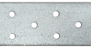 Plaque perforée pour charpente