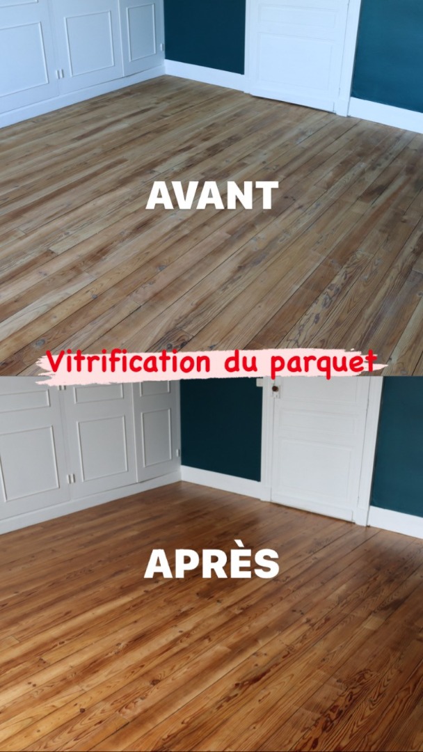 Vitrification parquet