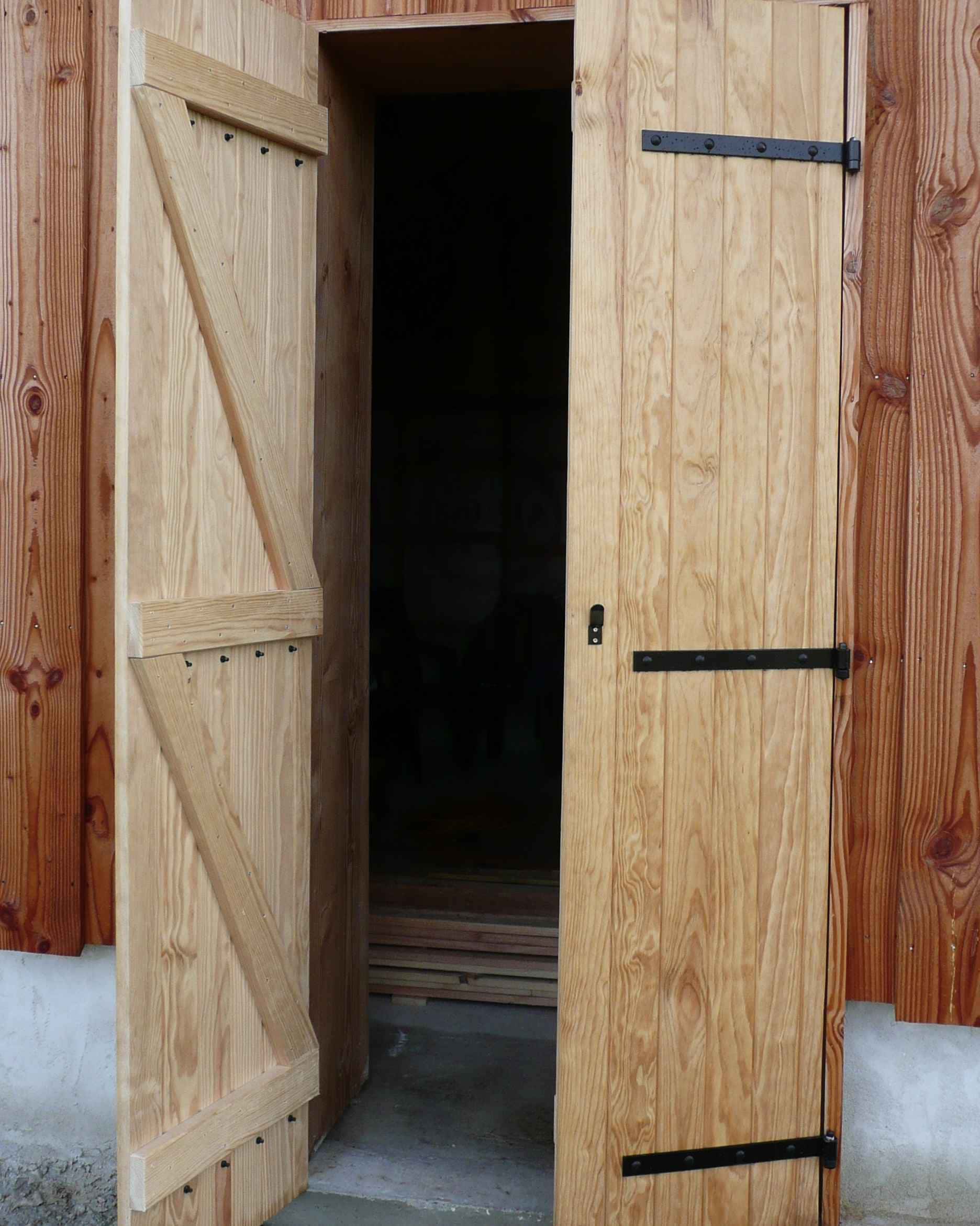 Lame à volet en pin maritime