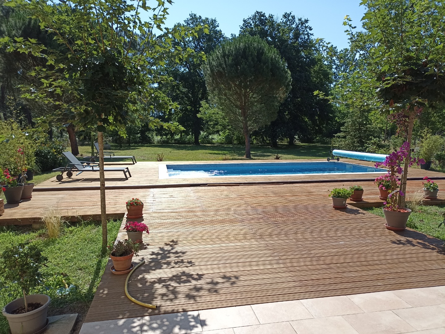 Lames de terrasse bazadaises sans nœud