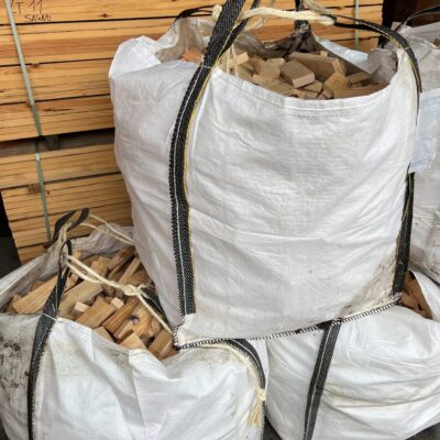 Big bag de chutes de bois sec