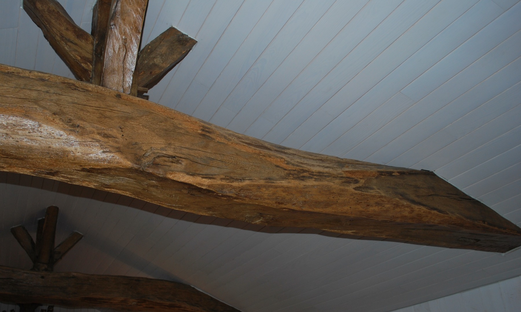 Lambris blanc sans nœud 90mm