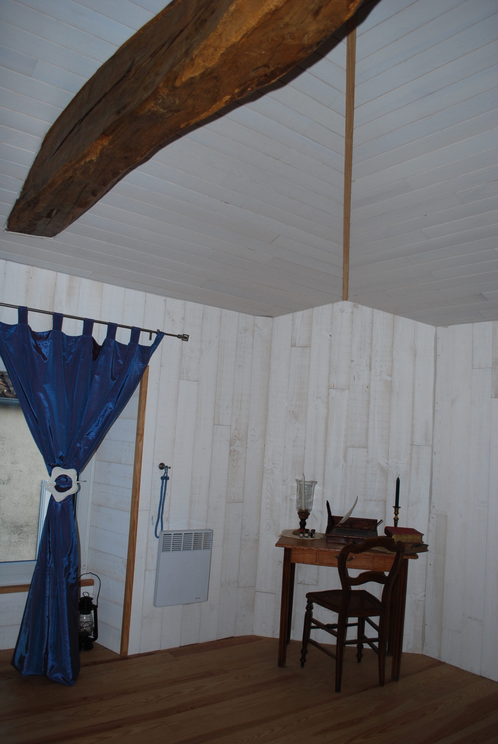 lambris blanc vue d’ensembe