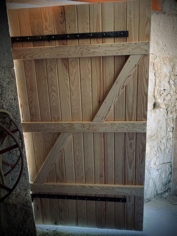 Volet en pin maritime